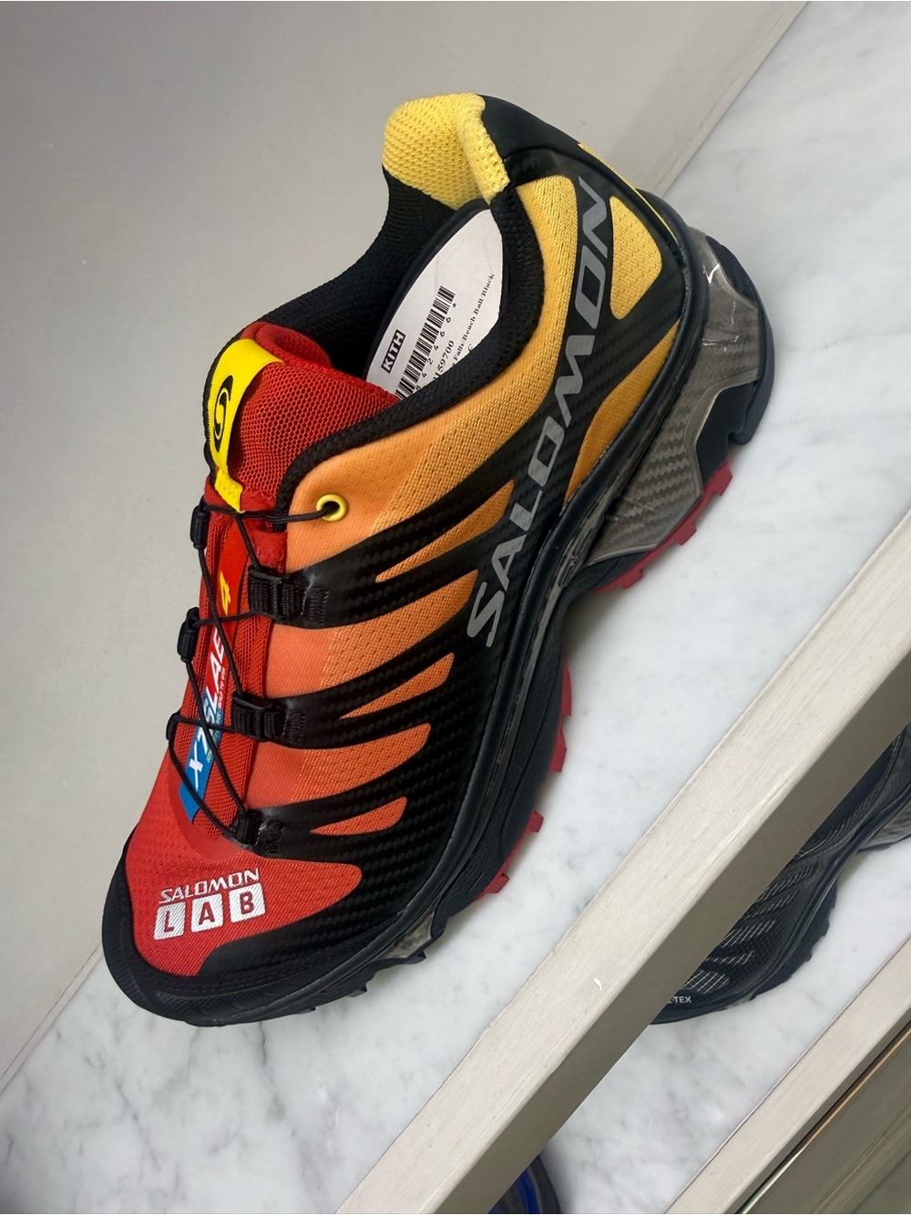 Salomon S/Lab Gradient Red Orange Yellow Trail Shoe